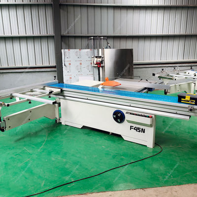 Serradura de tabla corredera de precisión de estilo horizontal F45N para la fabricación de tableros de chispa
