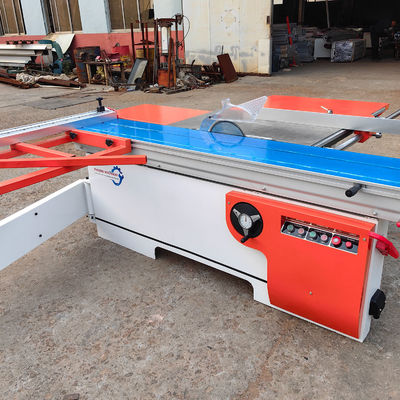 Máquina de corte de madera para muebles de estilo horizontal Dispositivo de sierra eléctrica de paneles