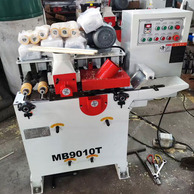 1.1kw Motor de alimentación Escoba de palo de madera Escoba de madera Máquina superior para el mango de la escoba de madera pequeña