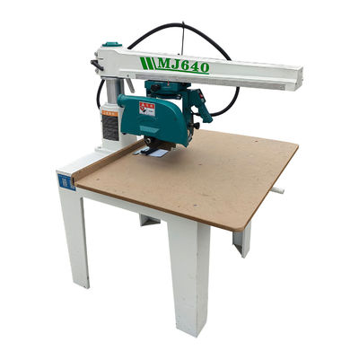 2860 r/min Velocidad del husillo 355mm Serra circular radial de madera para la madera versátil
