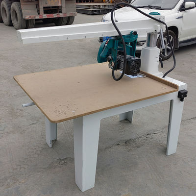 2860 r/min Velocidad del husillo 355mm Serra circular radial de madera para la madera versátil