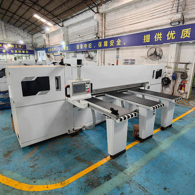 16.5kw de potencia computarizado CNC automático de panel de madera de corte de viga de sierra para la madera
