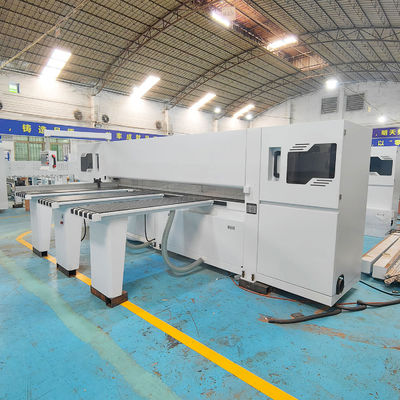 16.5kw de potencia computarizado CNC automático de panel de madera de corte de viga de sierra para la madera