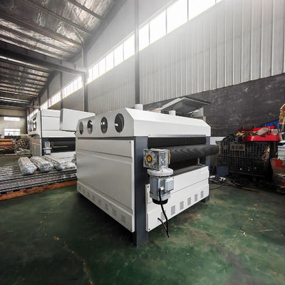Máquina de pulido de muebles de cuatro rodillos con un peso de 1600 kg y fácil operación