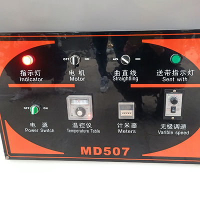 MD507 Maquinaria de pegado recta y curva para carpintería de borde de PVC Máquina de bandaje fácil