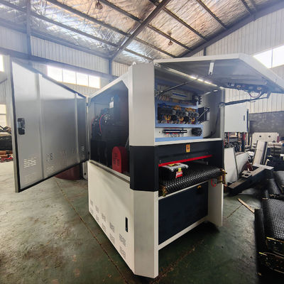 15kw Motor B-R-RP1000 Fácil de operar Maquina de lija de banda de madera industrial de plano ancho 1000mm