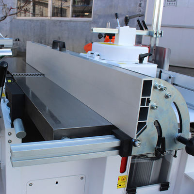 0-2kW 5 en 1 combinado de panel deslizante serrucha huso moldeador de mesa máquina planadora de trabajo de madera