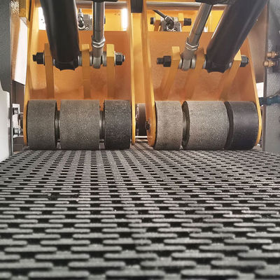 0.37kw Motor de elevación Máquina de sierra horizontal de banda de madera con doble hoja y transportador