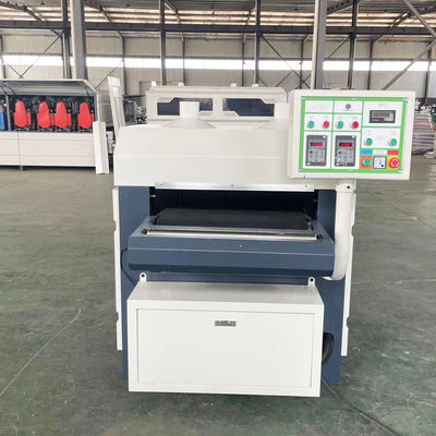 Trabajo de la madera elevación automática de la mesa de transporte tambor Sander máquina con control de frecuencia