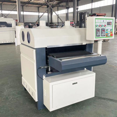 Trabajo de la madera elevación automática de la mesa de transporte tambor Sander máquina con control de frecuencia