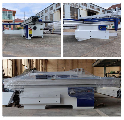 Obtener el trabajo hecho con MJ6132 2800mm Panel máquina de corte de madera cortando contrachapado y MDF