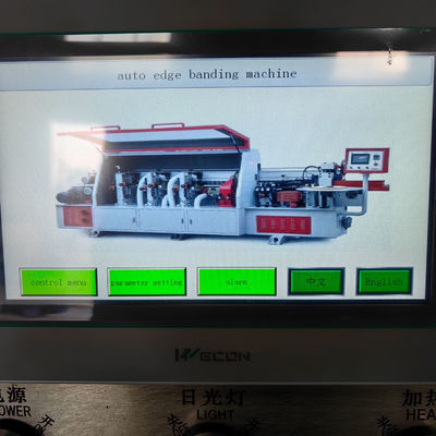 PM265 Fabricación de muebles Máquina automática de bandaje de borde de alta velocidad para granjas