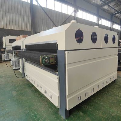 Máquina de pulido de cepillos de alambre totalmente automática para la línea de fabricación de metales y contrachapados