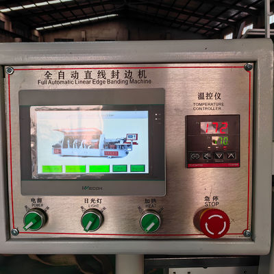 800 kg Peso PM265 Muebles de madera Fresa de bandas Máquina automática de bandaje de borde de PVC