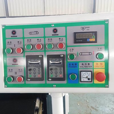 Máquina de pulido de cepillos de alambre totalmente automática para la línea de fabricación de metales y contrachapados