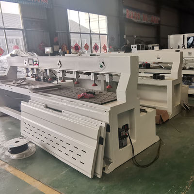 Máquina de perforación de madera CK-3000B Máquina de perforación lateral de conector invisible 2 en 1 CNC láser