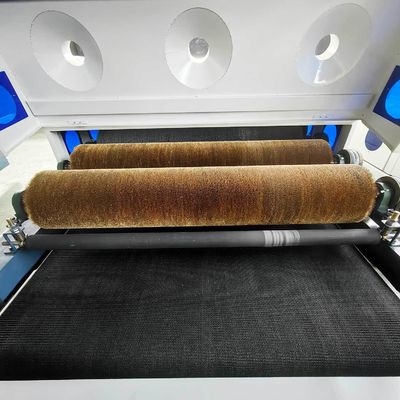 2100 KG Automático de trabajo de la madera piso de acero de alambre de cepillado de lija de madera máquina de dibujo