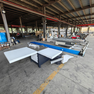 3200 mm Máx. longitud de madera contrachapada de corte de mesa corredera para cortar paneles de muebles