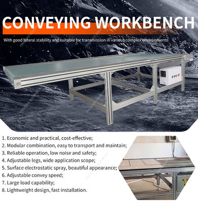 3200mm longitud personalizada de carga y descarga automática de transporte del banco de trabajo CNC Router Machine