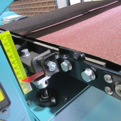 PS460A Herramientas de trabajo de la madera Variable velocidad Tambor Sander 1120x450mm transportador de papel de arena tamaño