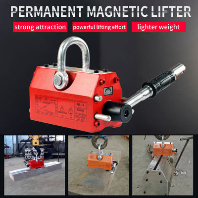 20 kg de tensión máxima Industrial Magnético Boule Permanente elevador magnético para placas de acero redondo