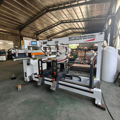precisión MZ73213A Máquina perforadora de perforación en fila y tres filas de máquina perforadora de madera de varios ejes