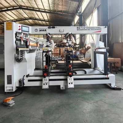 MZ73213A Máquinas horizontales de perforación de madera con tres cabezas para la producción de madera