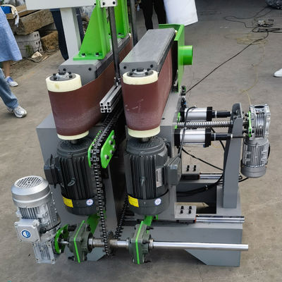150 mm de ancho de madera de dos lados de la placa de lija para la industria de la madera totalmente automática
