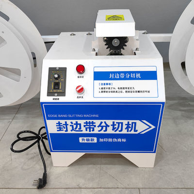 Máquina eléctrica de corte y corte de bandas de borde para requisitos de producción de placas de partículas