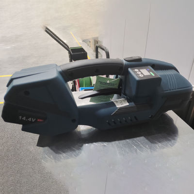 Máquina de embalaje eléctrico portátil V2 para embalajes de fusión en caliente en tiras de acero de plástico PET