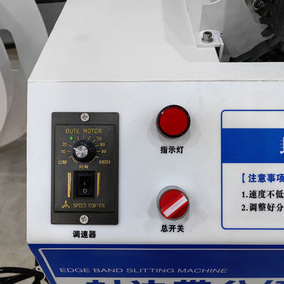 39 kg Máquina de corte de bandas de borde totalmente automática eléctrica con velocidad ajustable para corte