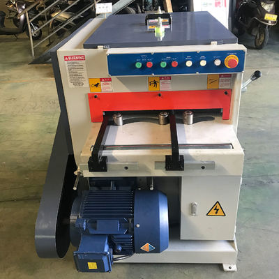 Máquina de corte de madera horizontal con múltiples hojas de corte con velocidad de alimentación de 20,5/41 m/min