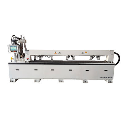 Muebles de paneles CNC Perforación y ranura Máquina integrada Centro de procesamiento de madera