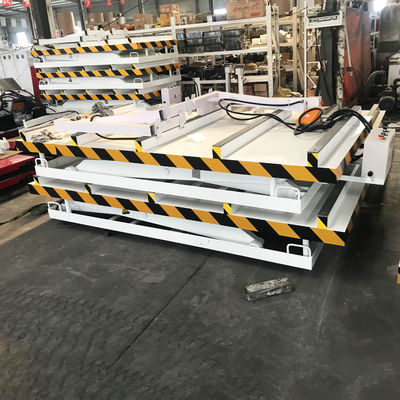 Tabla de elevación de tijeras hidráulicas de trabajo pesado para procesamiento y carga de muebles de paneles