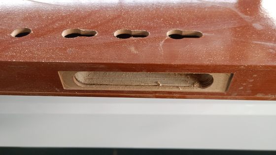 Máquina avanzada de perforación de bisagra con servomotor de 750W x3