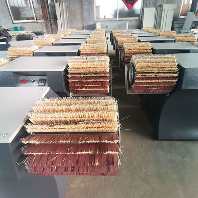 PM60A Maquinaria de lijadura manual con cepillo de tambor para el pulido de primeras de madera sólida