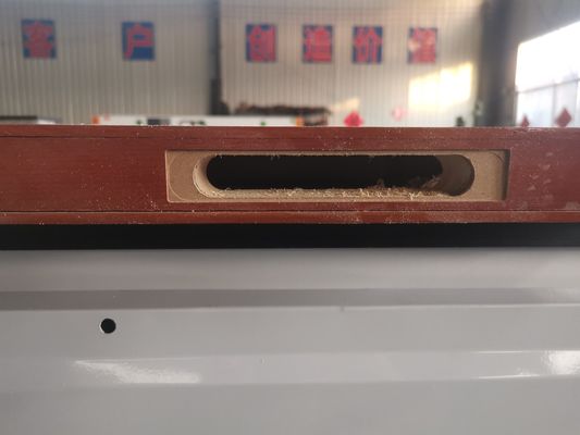 Máquina de limpieza de puertas de madera de 900 kg con sistema de lubricación automática