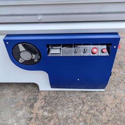 Max.Alteza de corte a 90° mm 100 mm panel automático de mesa corredera sierra azul rasgada
