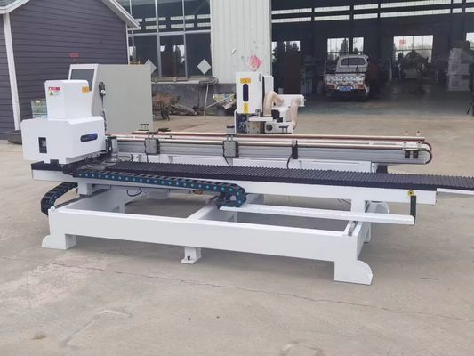 Máquina de moldeo de puertas de madera de doble línea de alta capacidad 2000 kg