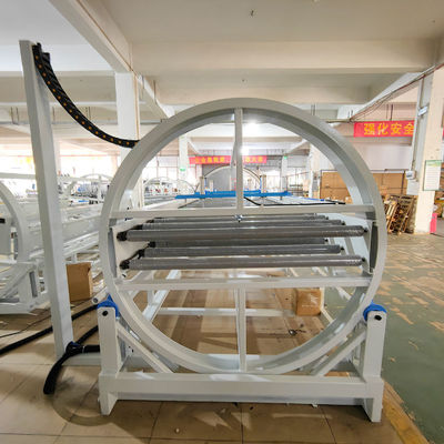 Máquina de rodaje de 180 grados para la línea de producción de puertas de madera de alta productividad