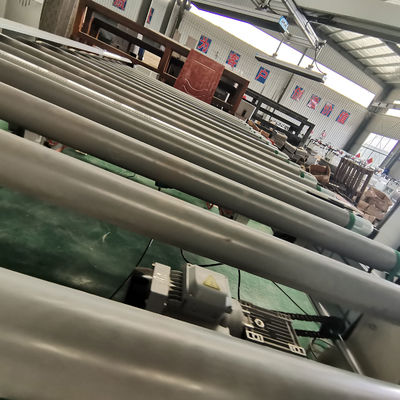 1300mm ancho totalmente automático personalizado de acero inoxidable línea de transporte de múltiples rodillos línea de montaje de transporte