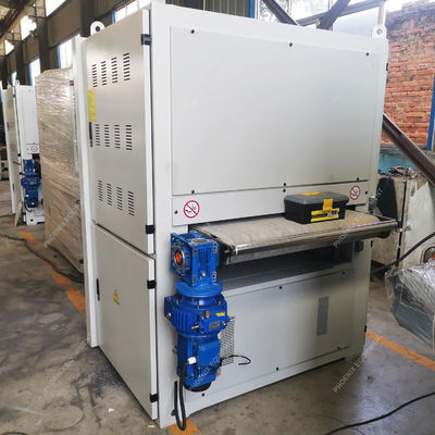 20.25kW Potencia R-R1000 Planadora de arena de madera de trabajo pesado Carpintería Máquina de lija de tablero de lija de cinturón ancho