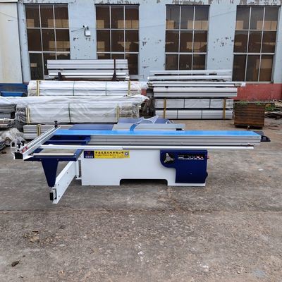 Máquina para cortar madera de paneles de mesa corredera automática de precisión