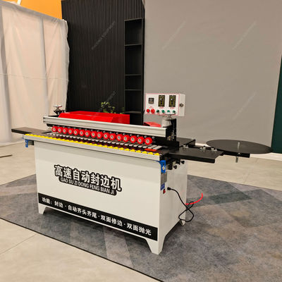 PD02 Máquina portátil de bandaje automático de bordes de mesa para la minicarpintería con melamina de PVC