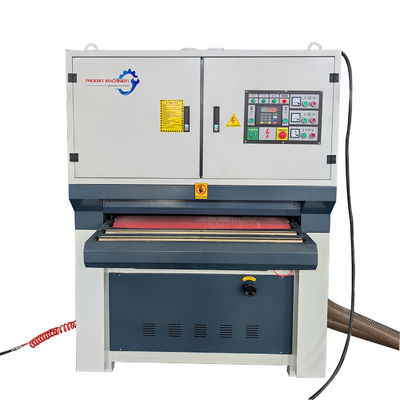27.87kw R-R1000 Sander de banda ancha para lijar el espesor de la madera y recoger el polvo