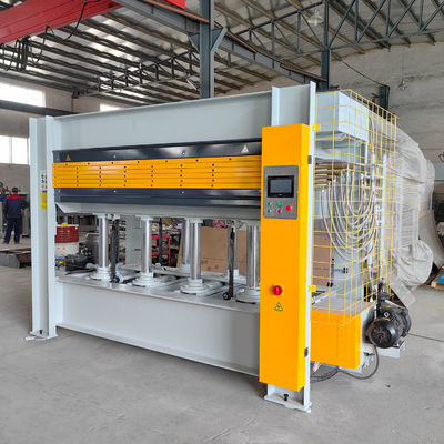 Máquina de prensado en caliente PH160 de 5 capas para paneles de piel automáticos de madera de madera de contrachapado de MDF