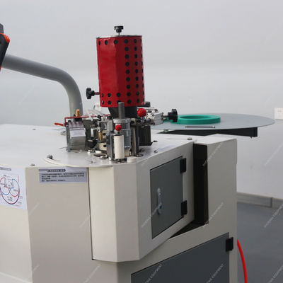 PM-620-3 Maderería Máquina de bandaje de extremo curvo de extremo de bandaje de extremo de brazo plegable totalmente automático