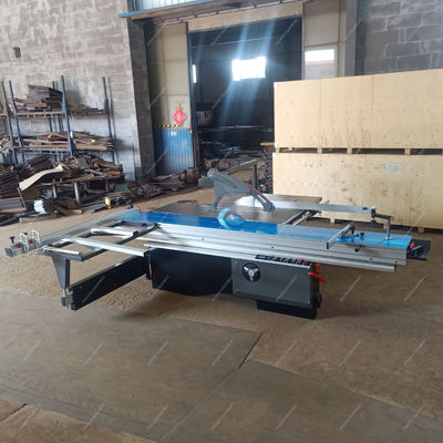 MJ3200 Mesa corredera de madera totalmente automática de corte oblicuo de 45 grados