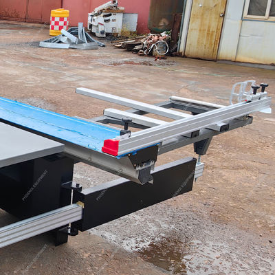 MJ3200 Mesa corredera de madera totalmente automática de corte oblicuo de 45 grados