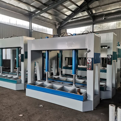 2950X1250X2250mm Máquina de fabricación de contrachapados totalmente automática para la producción de prensado en frío